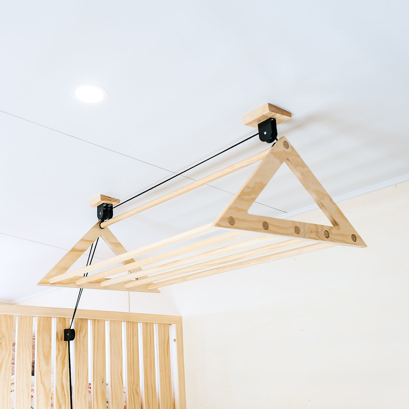 Pulley Laundry Rack